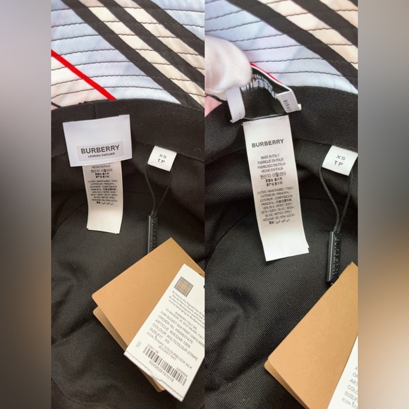 Authentic Burberry Montage print Silk  Bucket Hat - Picture 12 of 16